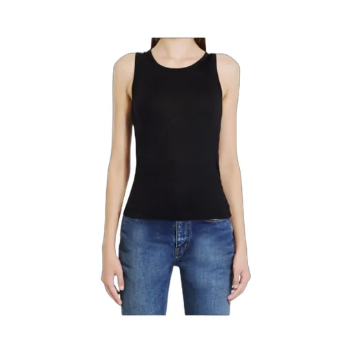 Saint Laurent Cassandre Sleeveless Top