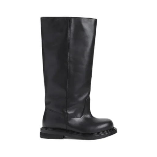 Moschino Round-Toe Knee-High Boots