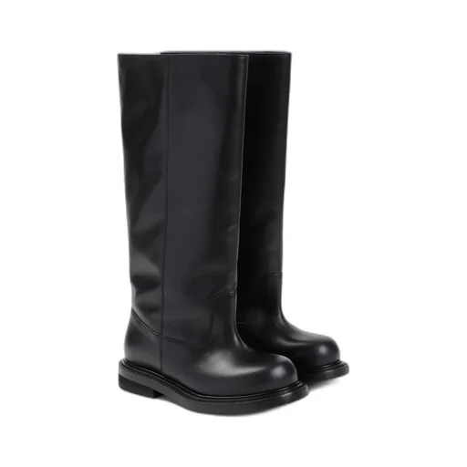 Moschino Round-Toe Knee-High Boots