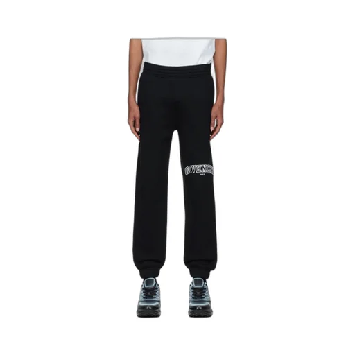 Black Cotton Sweatpants