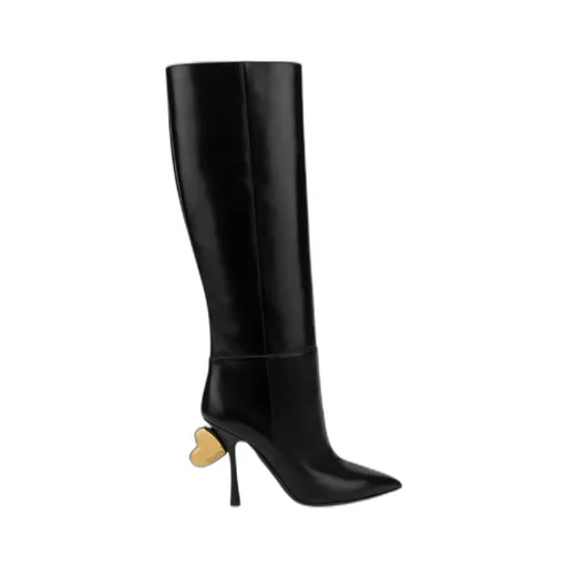 Moschino Heart Sculpted Heel Boots