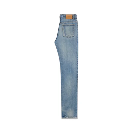 Saint Laurent Benjamin Straight-Leg Denim Jeans