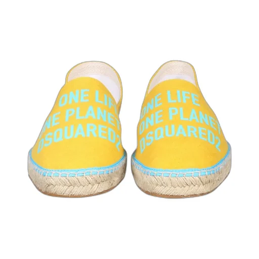 Dsquared2 Logo Slogan Jacquard Espadrilles