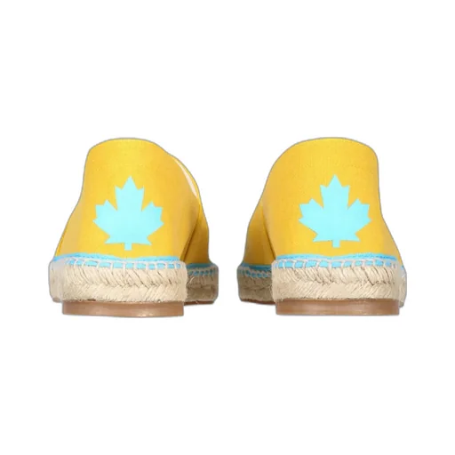 Dsquared2 Logo Slogan Jacquard Espadrilles