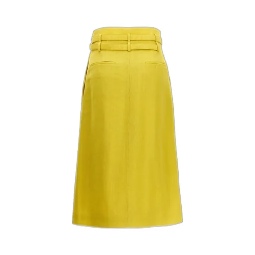 Jil Sander Belted Midi Skirt