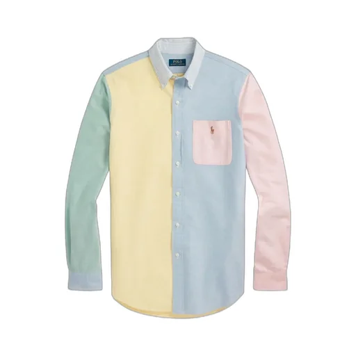 Polo Ralph Lauren Oxford Colour-Block Long-Sleeved Shirt