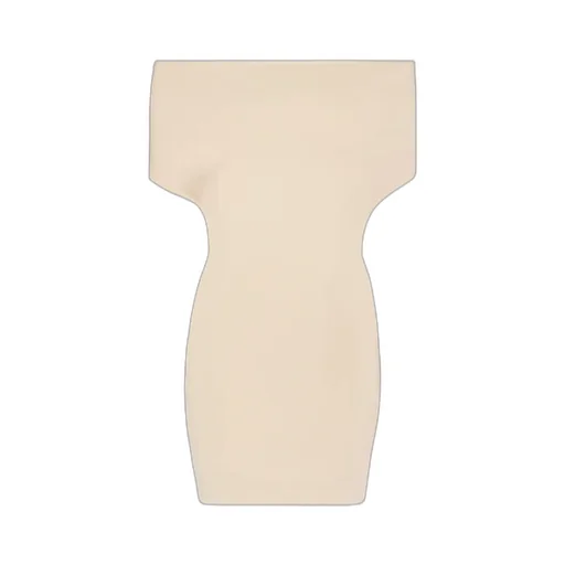 Jacquemus La Robe Cubista Off-Shoulder Dress