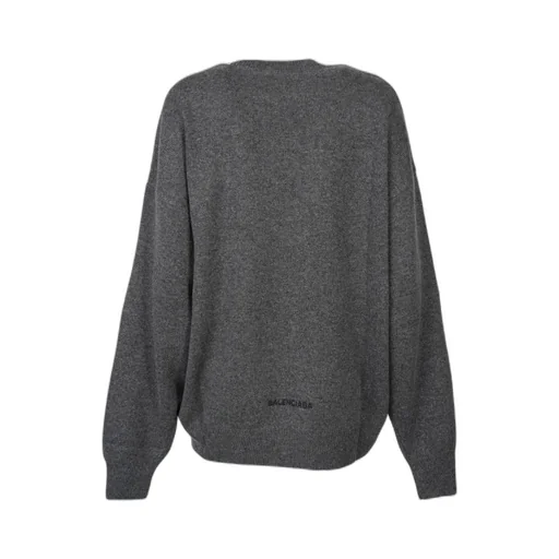 Logo Embroidered Knit Jumper