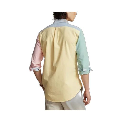 Polo Ralph Lauren Oxford Colour-Block Long-Sleeved Shirt
