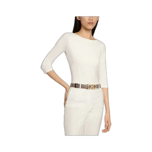 Logo Buckle Double-Sided Waistband