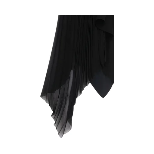Givenchy Asymmetrical Short-Sleeved Dress