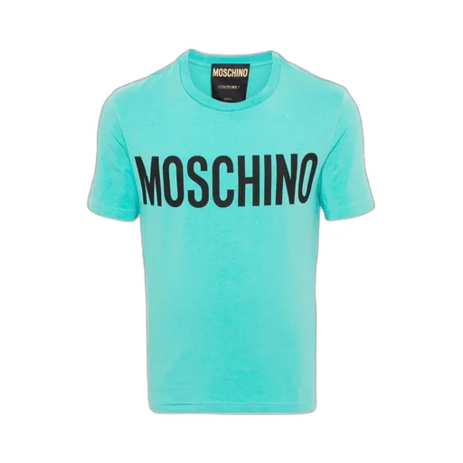 Moschino Logo Printed Crewneck T-Shirt