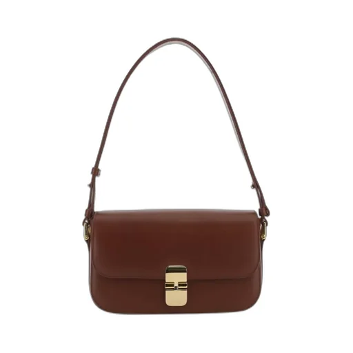 A.P.C. Grace Foldover Shoulder Bag