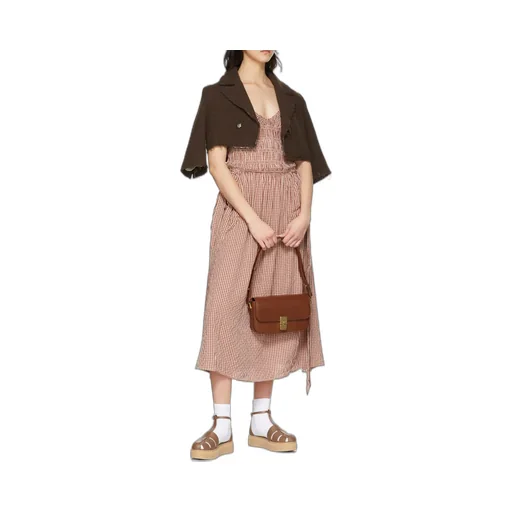 A.P.C. Grace Foldover Shoulder Bag