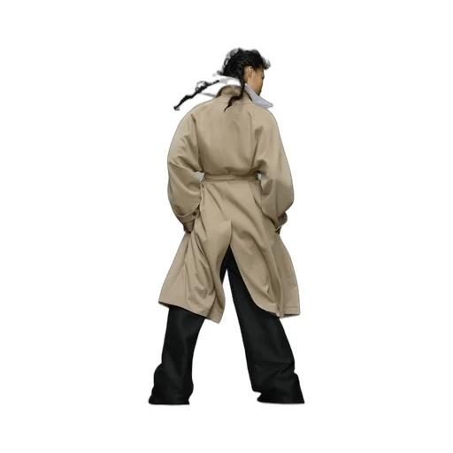 Maison Margiela Belted Sleeved Trench Coat