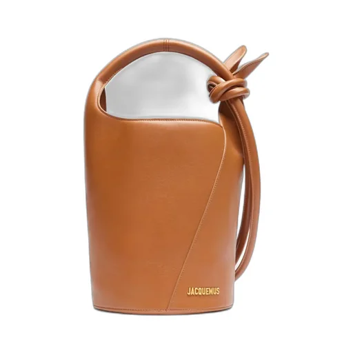 Jacquemus Mini Knotted Bucket Bag