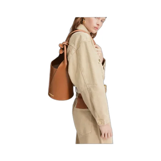 Jacquemus Mini Knotted Bucket Bag