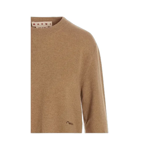 Marni Logo Embroidered Crewneck Sweater