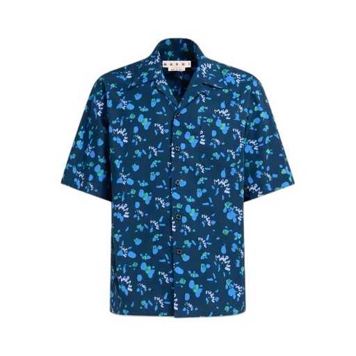 Marni Graphic Printed Buttoned Shirt