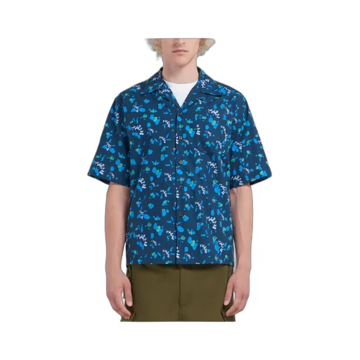 Marni Graphic Printed Buttoned Shirt
