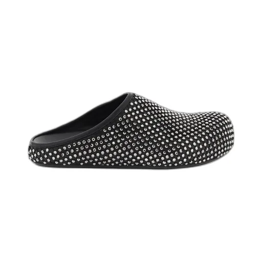 Marni Rhinestones Embellished Mules