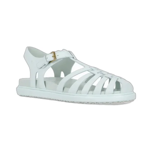 Marni Fisherman Ankle-Buckle Sandals