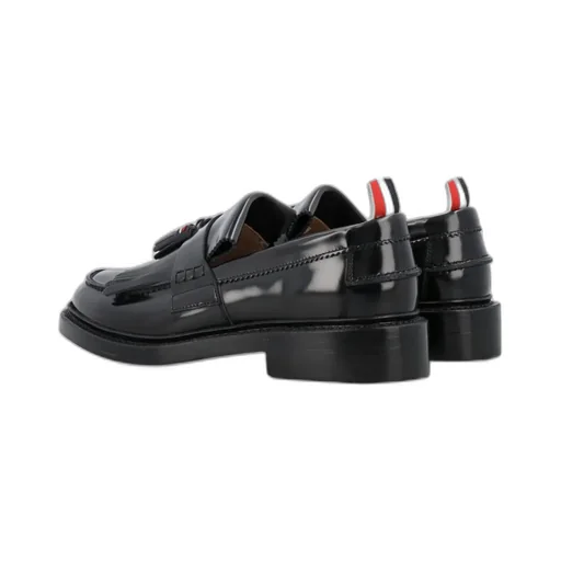 Thom Brown Fringe-Detailed Slip-On Loafers