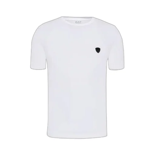 Logo Patch Round-Neck T-Shirt