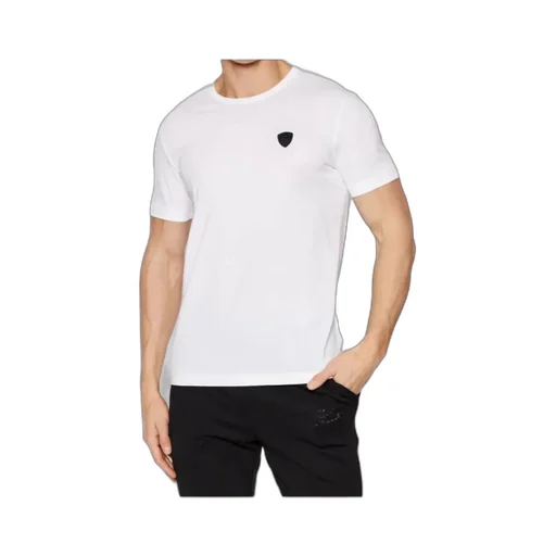 Logo Patch Round-Neck T-Shirt