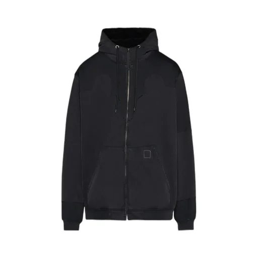 Maison Margiela Zip Up Drawstring Hoodie