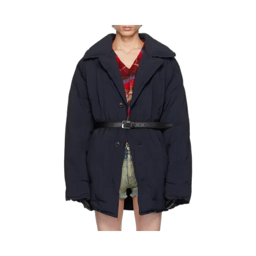 Maison Margiela Four-Stitch Detailed Padded Coat