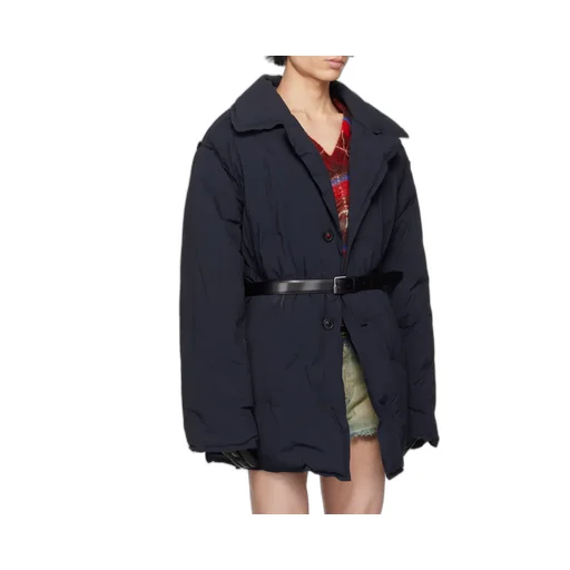 Maison Margiela Four-Stitch Detailed Padded Coat