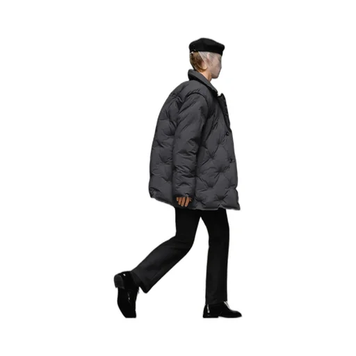 Maison Margiela Four-Stitch Detailed Padded Coat