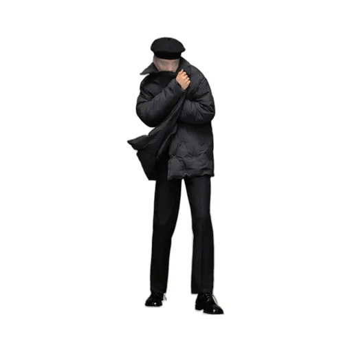 Maison Margiela Four-Stitch Detailed Padded Coat