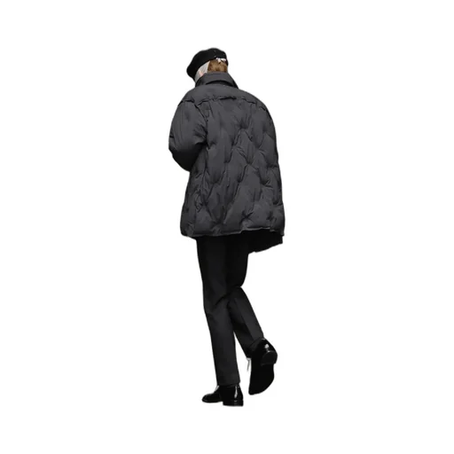 Maison Margiela Four-Stitch Detailed Padded Coat
