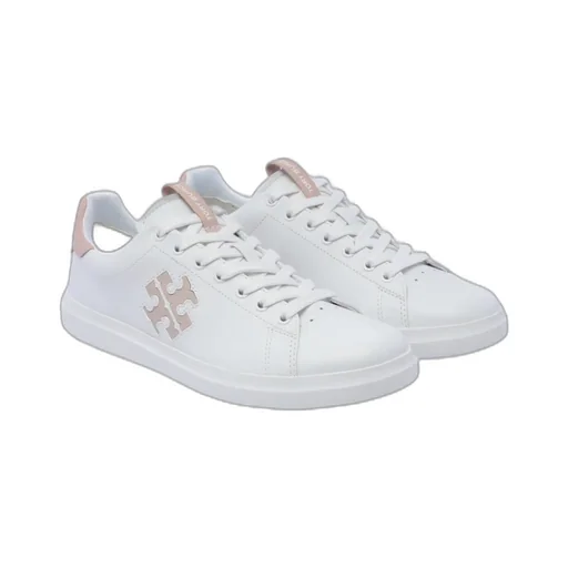 Tory Burch Double T Howell Low-Top Sneakers