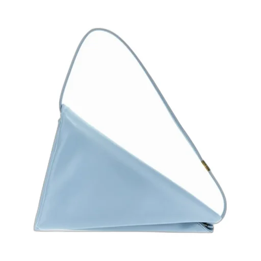 Marni Prisma Logo Embossed Shoulder Bag