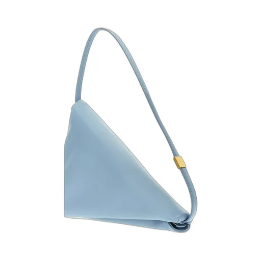 Marni Prisma Logo Embossed Shoulder Bag