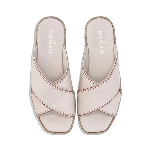 Hogan H660 Square Toe Slides