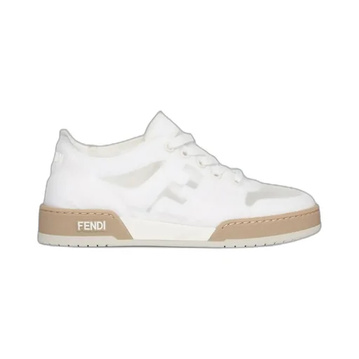 Fendi Match Mesh Low Top Sneakers