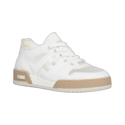 Fendi Match Mesh Low Top Sneakers