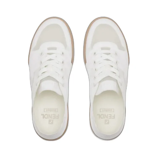 Fendi Match Mesh Low Top Sneakers