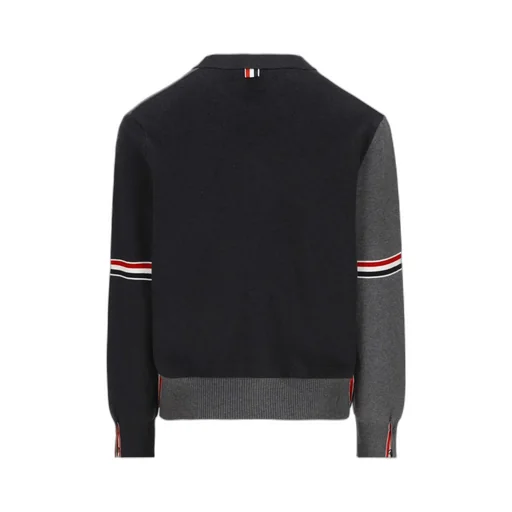 Thom Browne Color-Block Buttoned Cardigan