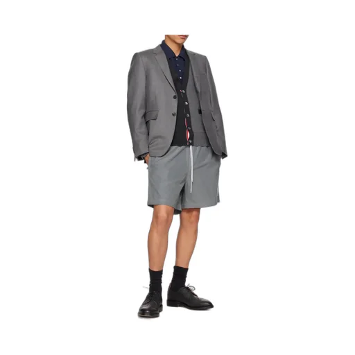 Thom Browne Color-Block Buttoned Cardigan