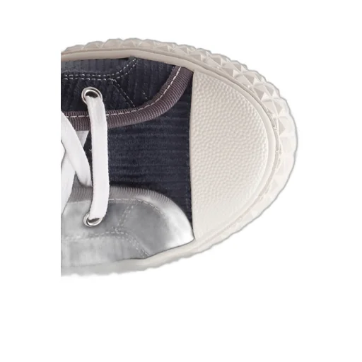 Thom Browne Round-Toe Lace-Up Sneakers