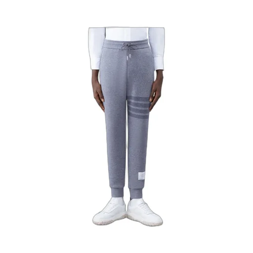 Thom Browne Four Bar Drawstring Joggers