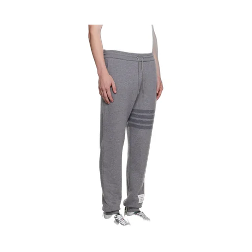 Thom Browne Four Bar Drawstring Joggers
