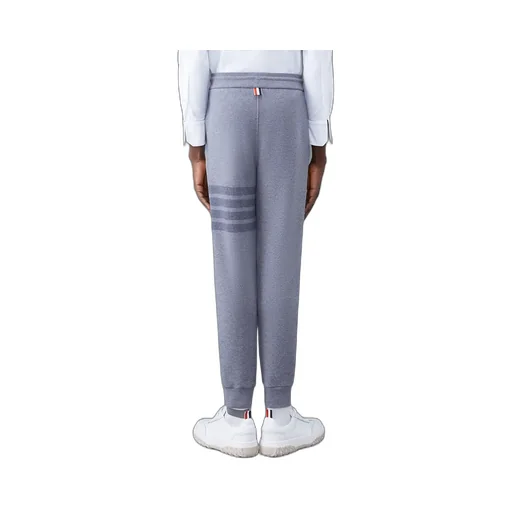 Thom Browne Four Bar Drawstring Joggers