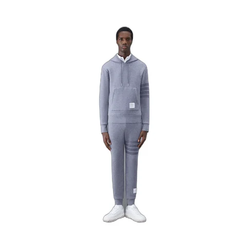 Thom Browne Four Bar Drawstring Joggers