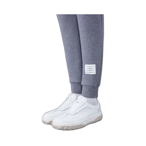 Thom Browne Four Bar Drawstring Joggers